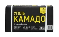 Уголь "КАМАДО" 10кг. в брикетах KAMADO