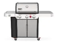 Газовый гриль WEBER Genesis S-335 (нерж. сталь)