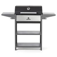 Гриль-мангал GRATAR Family Optima BBQ FOB 2000, стальная крышка-гриль