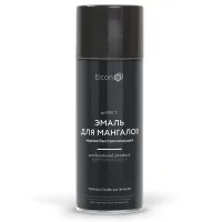 Эмаль термостойкая ДЛЯ МАНГАЛОВ ELCON, аэрозоль, до 1200°С., 520мл.