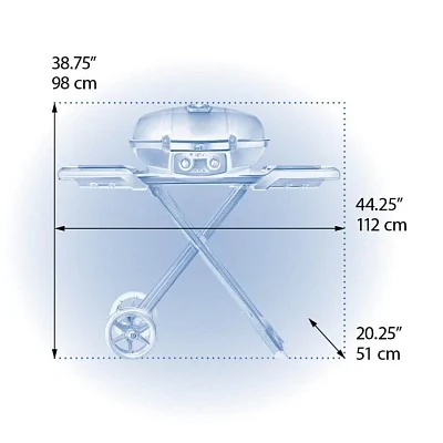 Портативный газовый гриль NAPOLEON TravelQ-285X 