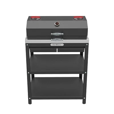 Стол-Гриль с решёткой из чугуна GRILLVER, 71x50x105см