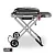 Газовый гриль WEBER Traveler, 1 горелка, 3,8кВт, складные ножки, черный