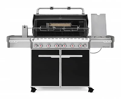 Газовый гриль WEBER Summit E-670 GBS черный