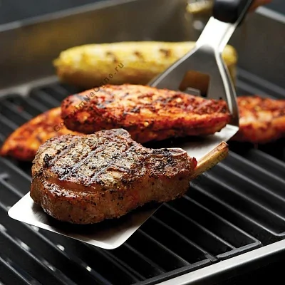 Лопатка для переворачивания из нержавеющей стали, BROIL KING