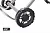 Газовый гриль WEBER Traveler, 1 горелка, 3,8кВт, складные ножки, черный