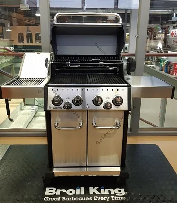 Гриль газовый BROIL KING Baron S 490 IR с вертелом и ИК конфоркой