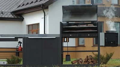 Дровяной гриль-смокер GRATAR Expert ESM 1000