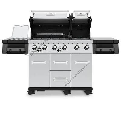 Газовый гриль BROlL KING Imperial S 690 IR с вертелом и ИК конфоркой