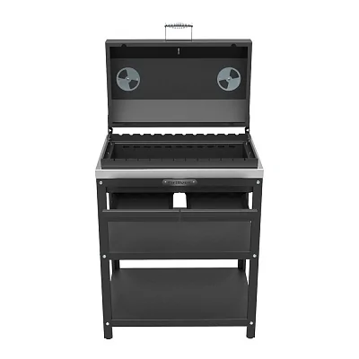 Стол-Гриль с решёткой из чугуна GRILLVER, 71x50x105см
