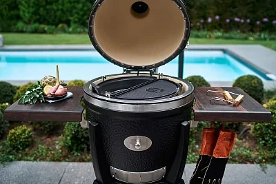 Керамический гриль MONOLITH Avantgarde LeChef Black