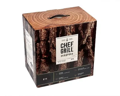 Дрова сухие Дуб, 8кг. Chef Grill (Респ. Адыгея) 