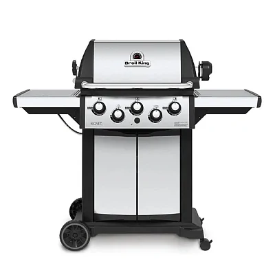 Газовый гриль BROIL KING Signet S 390 с вертелом и конфоркой 