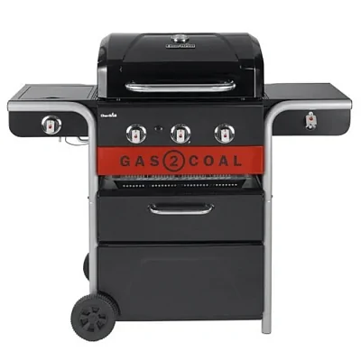 Газовый + Угольный гриль CHAR-BROIL Gas2Coal Hybrid 3B с комфоркой