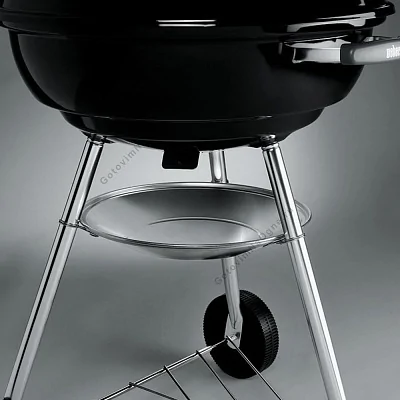 Угольный гриль WEBER Compact Kettle  47см., черный