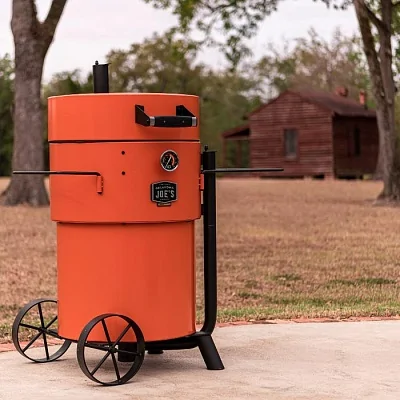 Угольный гриль коптильня OKLAHOMA JOE'S Drum Bronco Pro