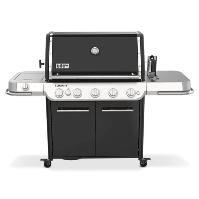 Газовый гриль WEBER Summit FS38 Е с вертелом и конфоркой (черный)