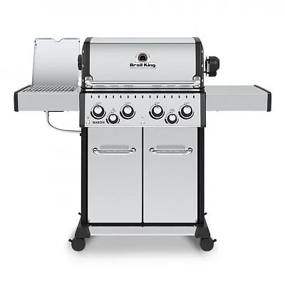 Гриль газовый BROIL KING Baron S 490 IR с вертелом и ИК конфоркой