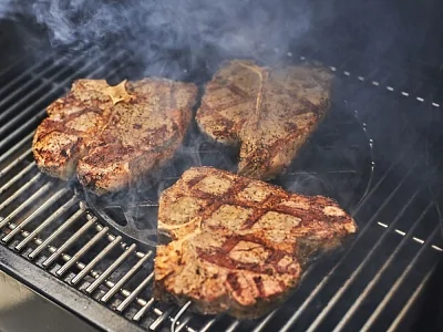 Газовый гриль WEBER Spirit Premium SP-335 GBS (нерж. сталь)