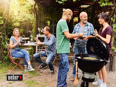 Угольный гриль WEBER Master-Touch GBS E-5750 57см.