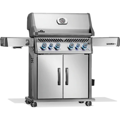 Газовый гриль NAPOLEON Rogue-525 PRO-S c ИК конфоркой (нерж. сталь)