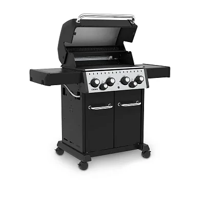 Газовый гриль BROIL KING Crown 490 с вертелом и конфоркой