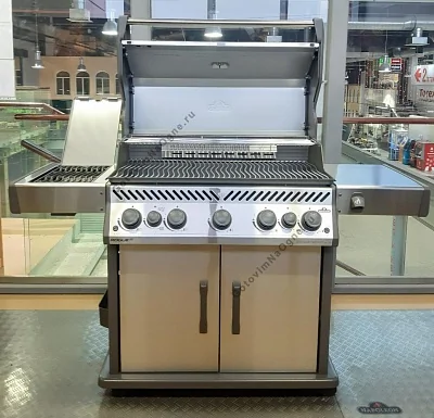 Газовый гриль NAPOLEON Rogue-625 SE с ИК конфоркой (нерж. сталь)