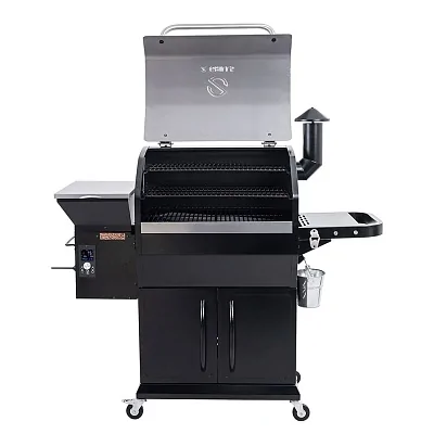 Пеллетный гриль Z GRILLS 1000 WiFi, крышка из нерж.стали