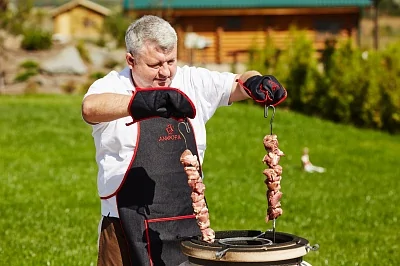 Шампур для тандыра, кованый, нерж. сталь