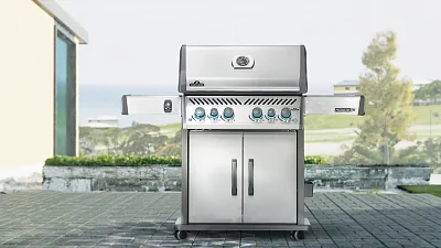 Газовый гриль NAPOLEON Rogue-525 PRO-S c ИК конфоркой (нерж. сталь)
