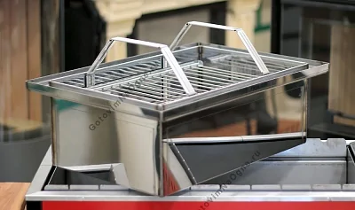 Коптильня Smoky Lux 55 550х385х300мм. из нерж. стали