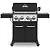 Газовый гриль BROIL KING Crown 490 с вертелом и конфоркой