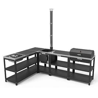 Стол-Печь 400 GRILLVER, 50x50x85см