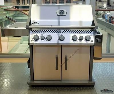 Газовый гриль NAPOLEON Rogue-625 SE с ИК конфоркой (нерж. сталь)