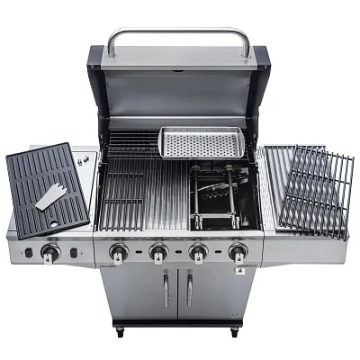 Газовый гриль CHAR-BROIL Professional PRO 4S с ИК конфоркой