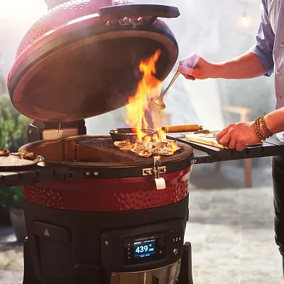 Керамический гриль KAMADO JOE KONNECTED II 46см. с электронным управлением