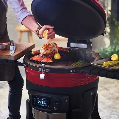 Керамический гриль KAMADO JOE KONNECTED II 46см. с электронным управлением