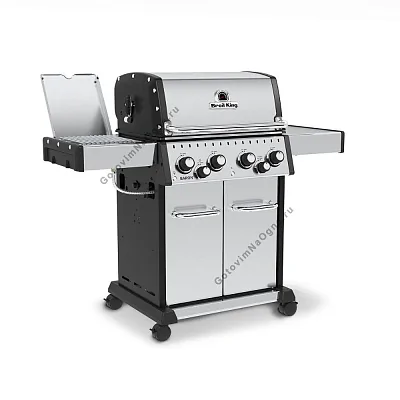 Гриль газовый BROIL KING Baron S 490 IR с вертелом и ИК конфоркой