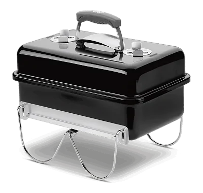 Угольный гриль портативный Weber Go-Anywhere, черный, 40х25см.