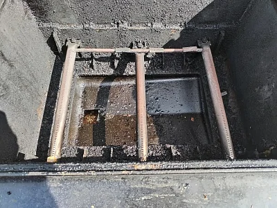 ДО ЧИСТКИ ГАЗОВОГО ГРИЛЯ WEBER SPIRIT 325