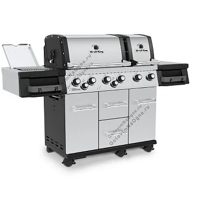 Газовый гриль BROlL KING Imperial S 690 IR с вертелом и ИК конфоркой