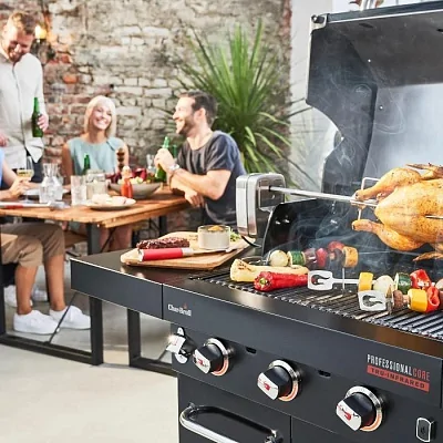 Газовый гриль CHAR-BROIL Professional CORE 3B с конфоркой