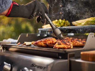 Газовый гриль WEBER Spirit E-325s GBS, черный