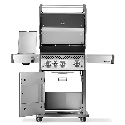 Газовый гриль NAPOLEON Rogue 425 PRO c ИК конфоркой (нерж. сталь)