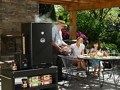 Электрическая коптильня BRADLEY ORIGINAL SMOKER (4 полки) с мех. управлением