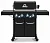 Газовый гриль BROIL KING Baron 490 IR Shadow, 11,4кВт, бок. ИК конфорка, задн.горелка, вертел       