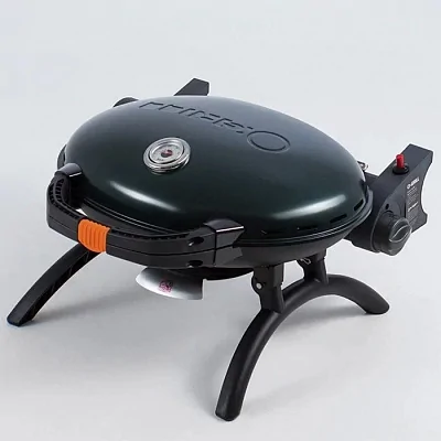 Газовый гриль O-GRILL 500MT bicolor зелёный/черный