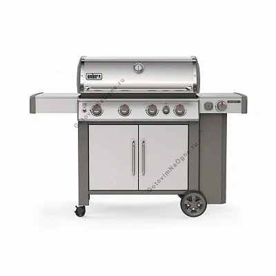 Газовый гриль WEBER Genesis II SP-435 GBS с конфоркой