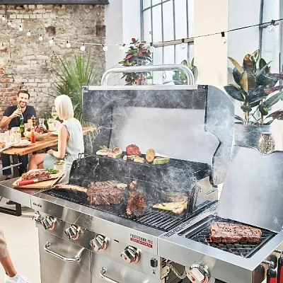 Газовый гриль CHAR-BROIL Professional PRO 4S с ИК конфоркой