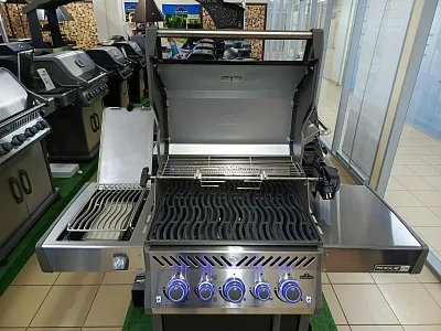 Газовый гриль NAPOLEON Rogue-425 PRO-S с вертелом и ИК конфоркой